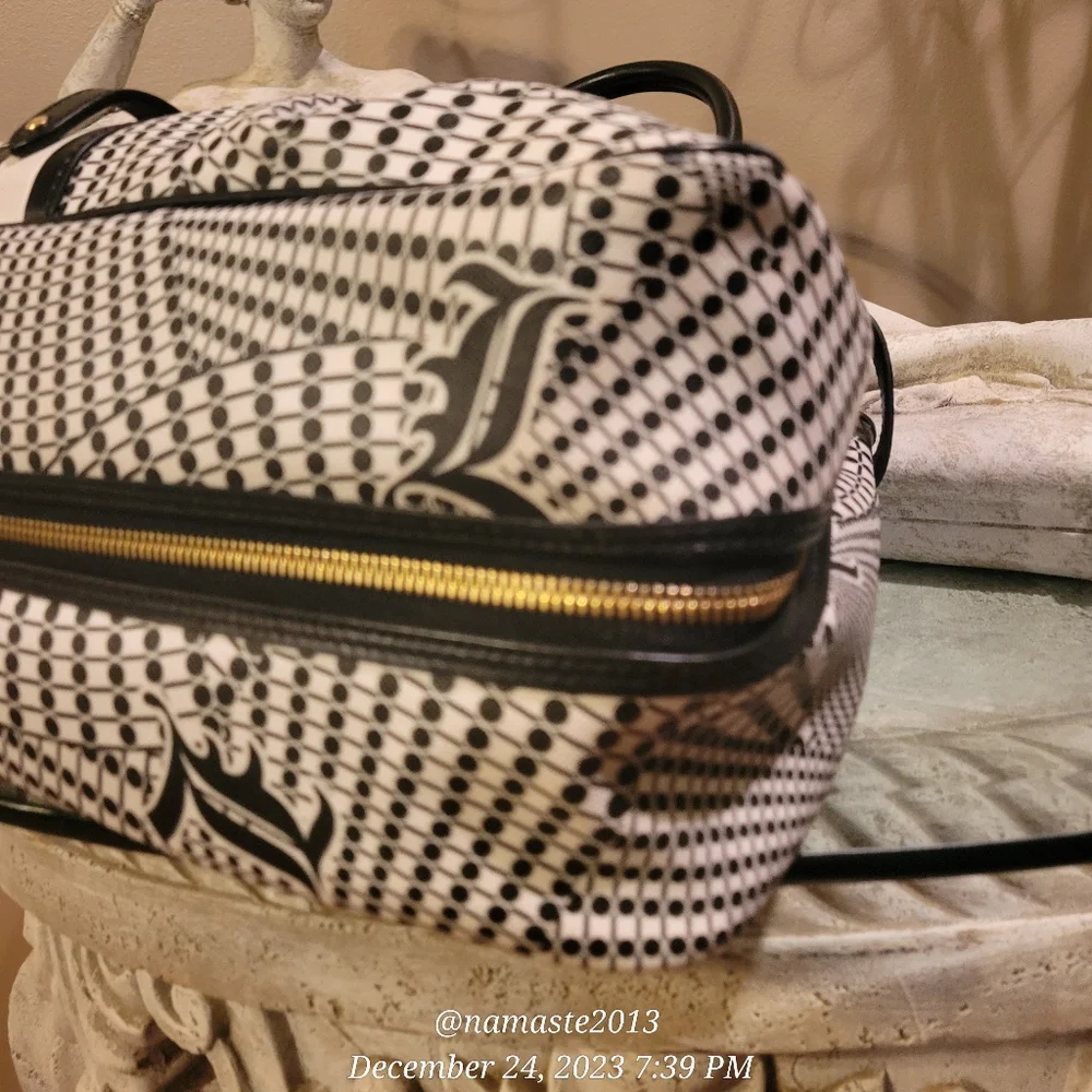 🚫SOLD🚫L.A.M.B. Gwen Stefani Samburu Hopewell Expandable Satchel Luxury - Picture 7 of 16